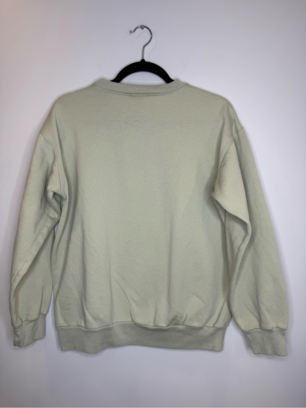 Vintage St-Jean-Port-Joli pistachio green sweatshirt sz small nautical granola - Picture 8 of 9